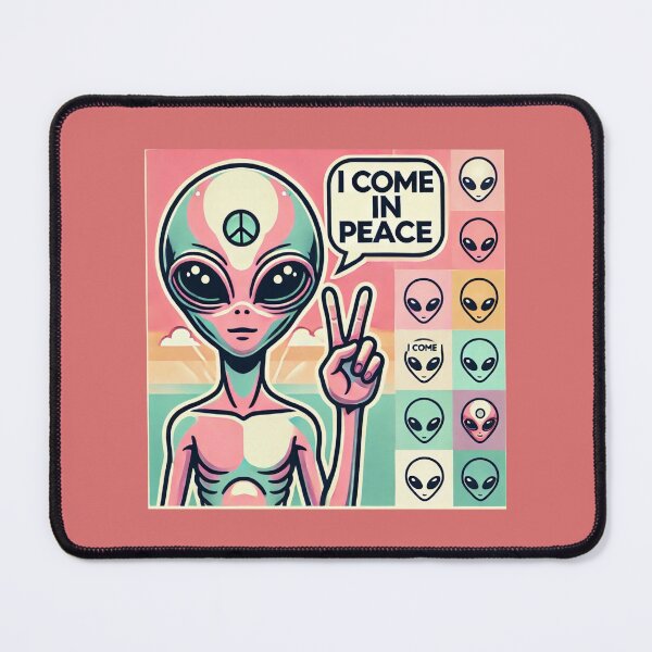 Item preview, I Come in Peace designed and sold by Planetporridge.