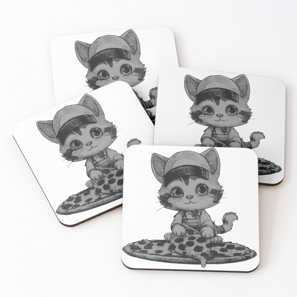 Item preview, Kitten pizza maker designed and sold by kinpirks.