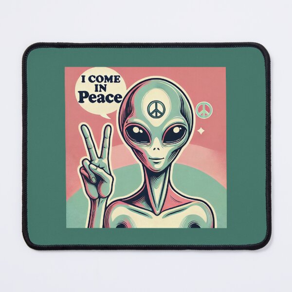 Item preview, Come in Peace Art designed and sold by Planetporridge.