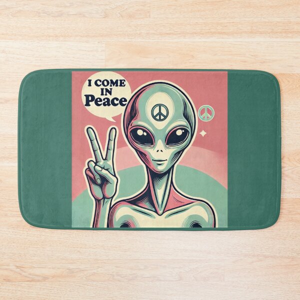 Item preview, Come in Peace Art designed and sold by Planetporridge.