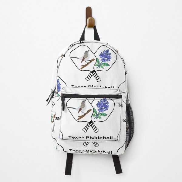 Item preview, Texas Pickleball with Northern Mockingbird and Blue Bonnet designed and sold by PZI Picklewear.