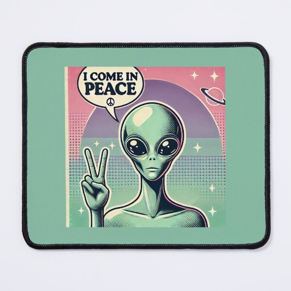Item preview, I Come in Peace Art designed and sold by Planetporridge.