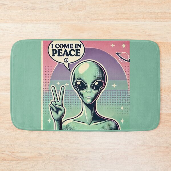 Item preview, I Come in Peace Art designed and sold by Planetporridge.