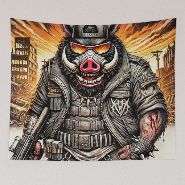 Item preview, Post-Apocalyptic Warthog: The Last Survivor designed and sold by RobDaHoody.