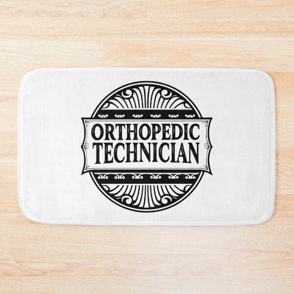 Item preview, Orthopedic Technician typography designed and sold by bukajart.