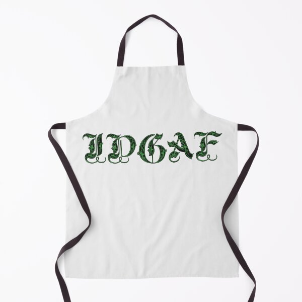 Item preview, Green IDGAF Elegant Calligraphy designed and sold by Skull Fern.