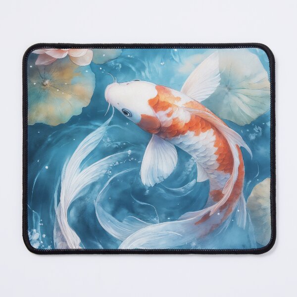 Item preview, Gentle Swirls of Koi in Tranquil Waters designed and sold by AshiraCreations.