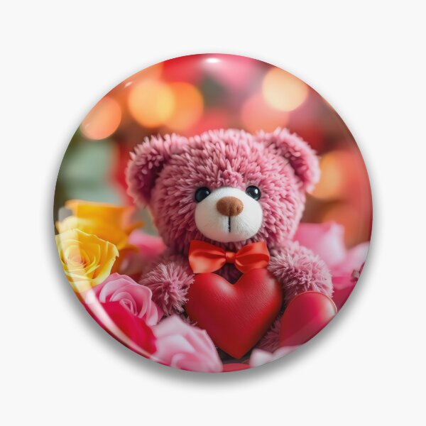 Item preview, Cute bear,flowers and hearts designed and sold by Designfs.