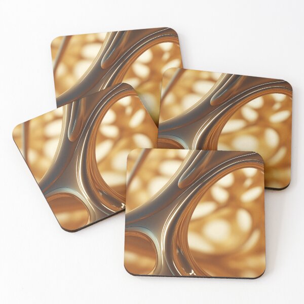 Item preview, Abstract Gilded Mesh designed and sold by anytka.