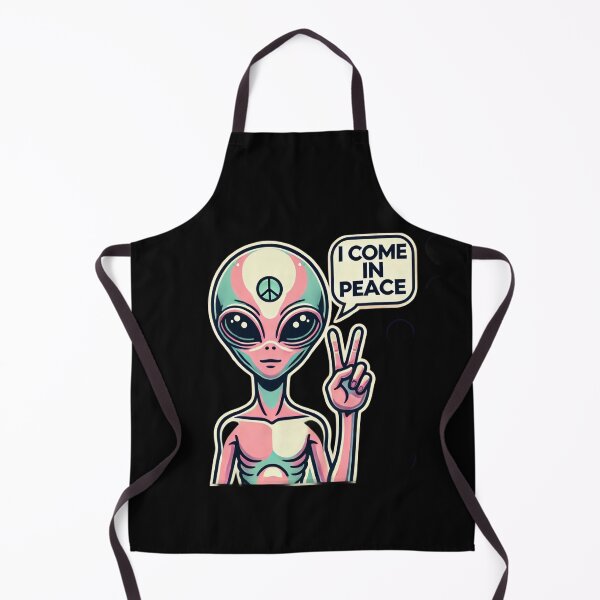 Item preview, Come in Peace Alien designed and sold by Planetporridge.