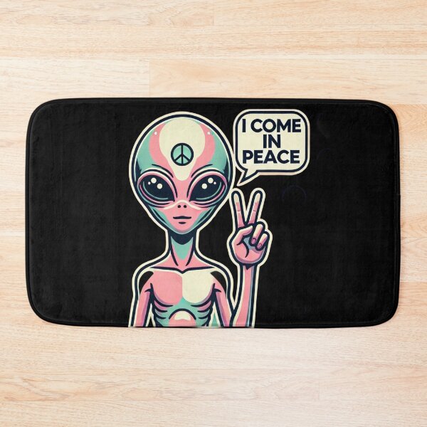 Item preview, Come in Peace Alien designed and sold by Planetporridge.