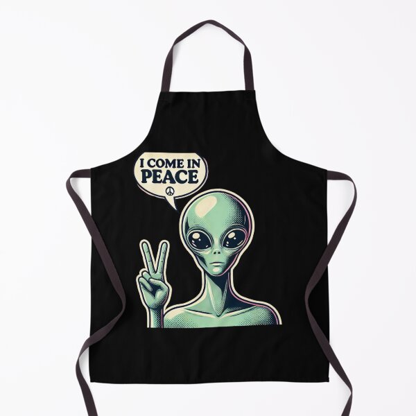 Item preview, I Come in Peace Alien Art designed and sold by Planetporridge.