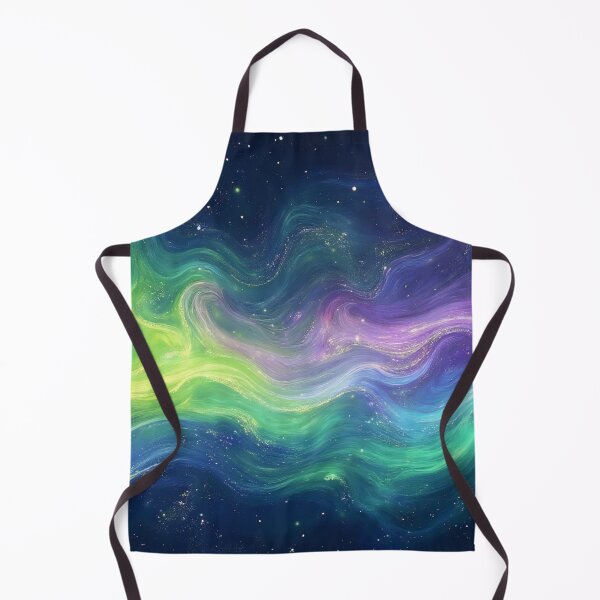 Item preview, Abstract Aurora Borealis Northern Lights Wall Art designed and sold by aiEuroGirls.