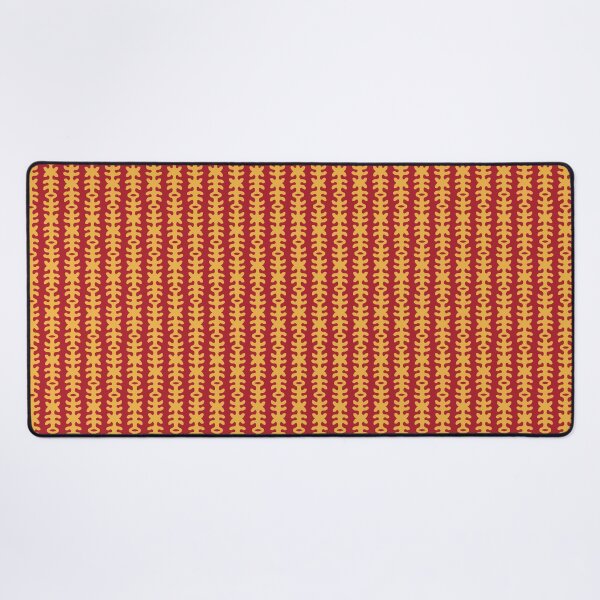 Item preview, Minimal Snake Marks Print 2 - Red and Gold designed and sold by Daniel Bevis Design.