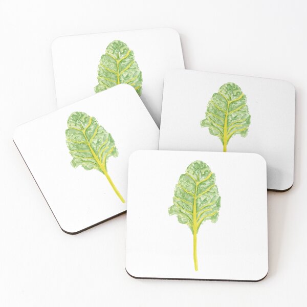 Item preview, Watercolor Yellow Swiss Chard  designed and sold by daphsam.