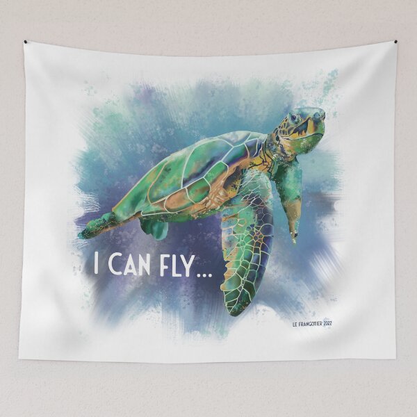 Item preview, The turtle that can fly designed and sold by Frangotier.