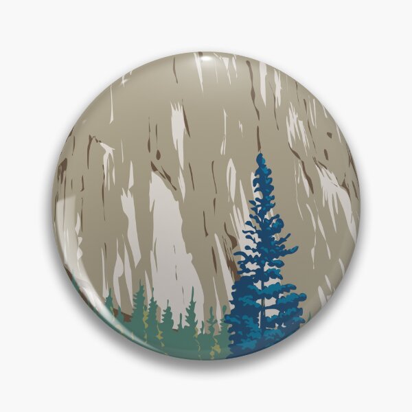 Item preview, El Capitan From Valley View in Yosemite National Park WPA Poster Art designed and sold by patrimonio.