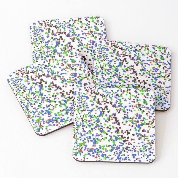 Item preview, Multicolor Splashes - Dynamic Abstract Design designed and sold by coeurdelion50.