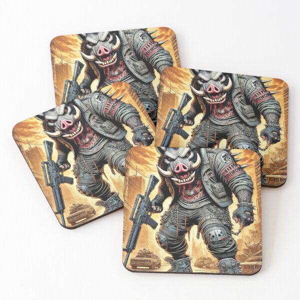 Item preview, Apocalyptic Warrior: The War Pig of Destruction designed and sold by RobDaHoody.
