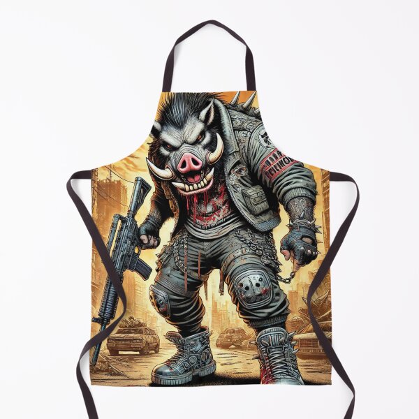 Item preview, Apocalyptic Warrior: The War Pig of Destruction designed and sold by RobDaHoody.