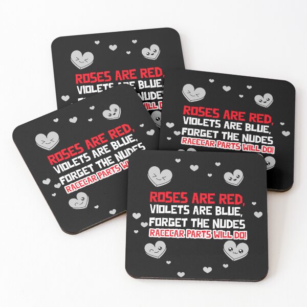 Item preview, Roses Are Red Violets Are Blue Racecar Parts Will Do Heart Funny Sarcastic Valentines Day Valentine Humor Garage Racing designed and sold by CarantinedChaos.