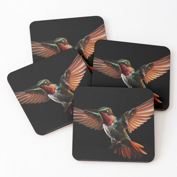 Item preview, Majestic Hummingbird in Dark Elegance designed and sold by anytka.