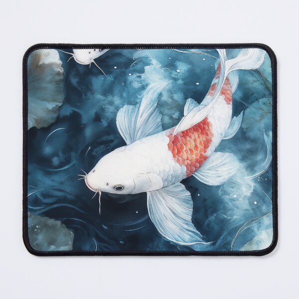 Item preview, Dual Elegance of Koi and Lotus Reflections designed and sold by AshiraCreations.