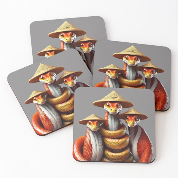 Item preview, Year of the Snake: Corn Snake Curiosity: A captivating image showcasing the beauty and grace of a corn snake, celebrating the Chinese New Year of the Snake. designed and sold by Grang Art Artistic Designs.