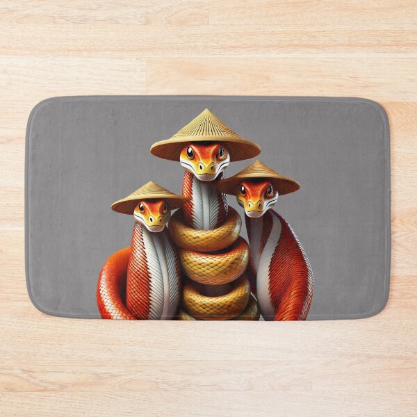 Item preview, Year of the Snake: Corn Snake Curiosity: A captivating image showcasing the beauty and grace of a corn snake, celebrating the Chinese New Year of the Snake. designed and sold by Grang Art Artistic Designs.