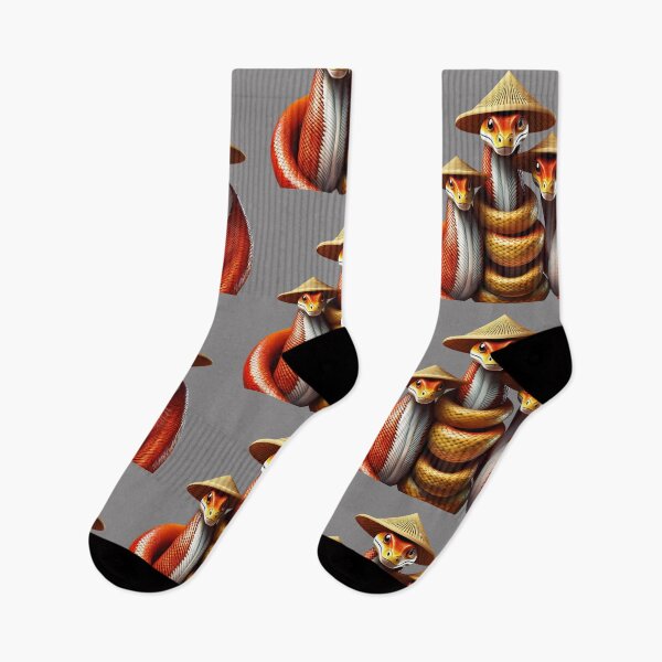 Item preview, Year of the Snake: Corn Snake Curiosity: A captivating image showcasing the beauty and grace of a corn snake, celebrating the Chinese New Year of the Snake. designed and sold by Grang Art Artistic Designs.