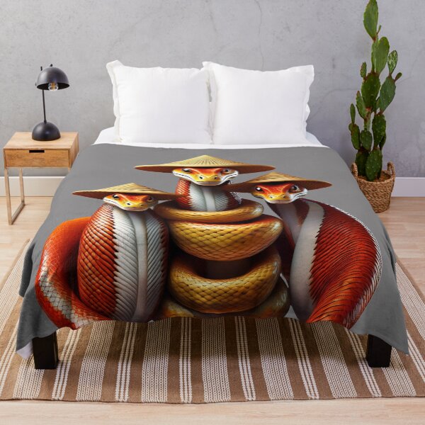 Item preview, Year of the Snake: Corn Snake Curiosity: A captivating image showcasing the beauty and grace of a corn snake, celebrating the Chinese New Year of the Snake. designed and sold by Grang Art Artistic Designs.