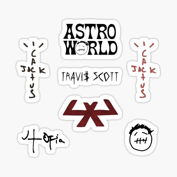 Artikel-Vorschau von Travi$ Pack Aufkleber III, designt und verkauft von 808vibez.