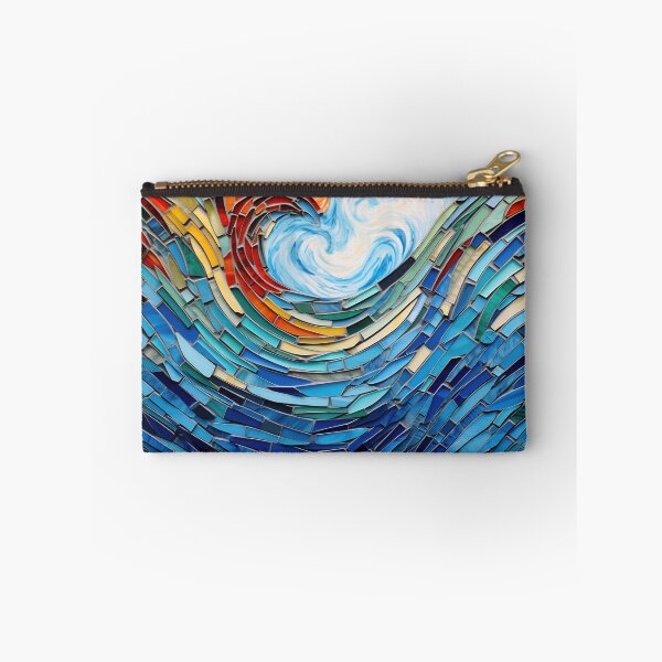 Item preview, Stained glass wave designed and sold by anytka.