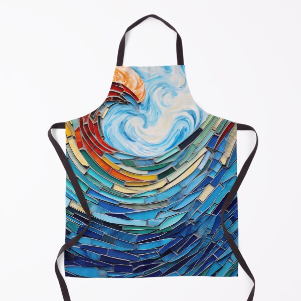 Item preview, Stained glass wave designed and sold by anytka.