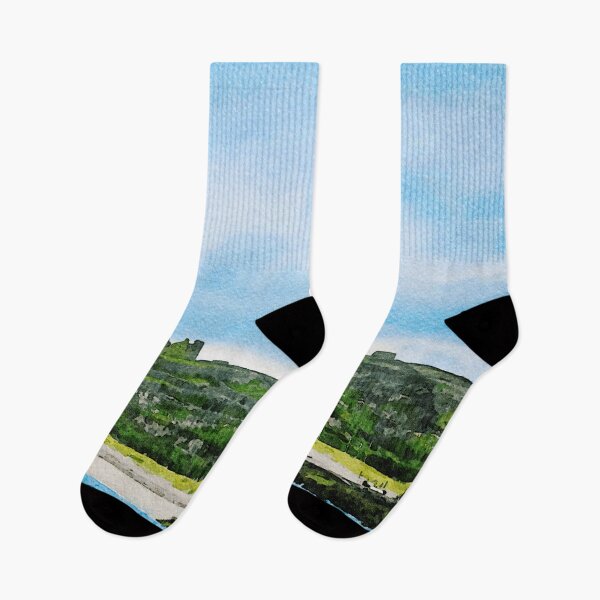 Item preview, Charming watercolor landscape of the Aran Islands in Ireland designed and sold by GestaltImagery.