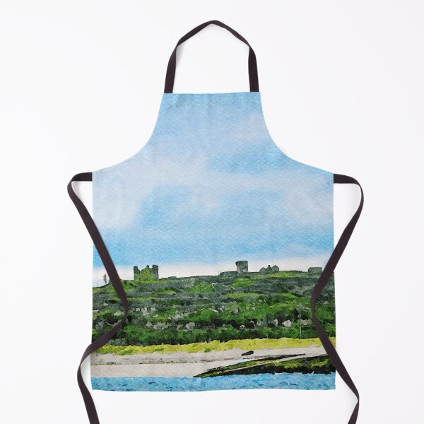 Item preview, Charming watercolor landscape of the Aran Islands in Ireland designed and sold by GestaltImagery.