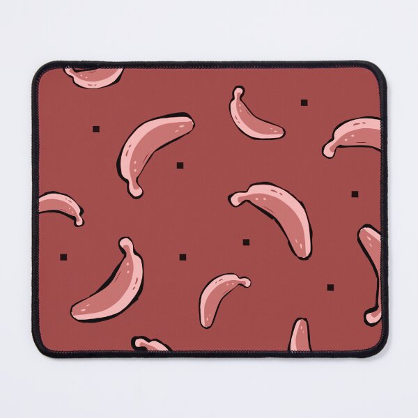 Item preview, Monochrome bananas in red and pink tones designed and sold by SylSam Creations.