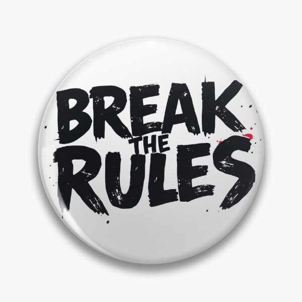 Item preview, Break the Rules - Grunge Typography Design designed and sold by samtheai.