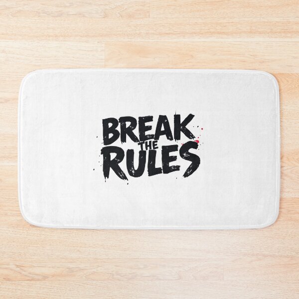 Item preview, Break the Rules - Grunge Typography Design designed and sold by samtheai.