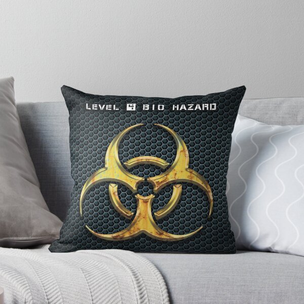 Item preview, Level 4 Bio Hazard Warning in a post apocalyptic universe designed and sold by Old Curiosity.