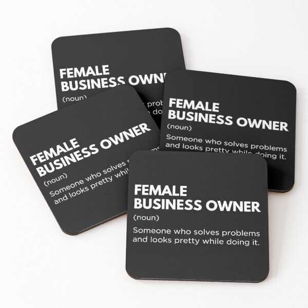 Item preview, Female Business Owner Funny Entrepreneur Woman designed and sold by CuteLovelyDesigns.