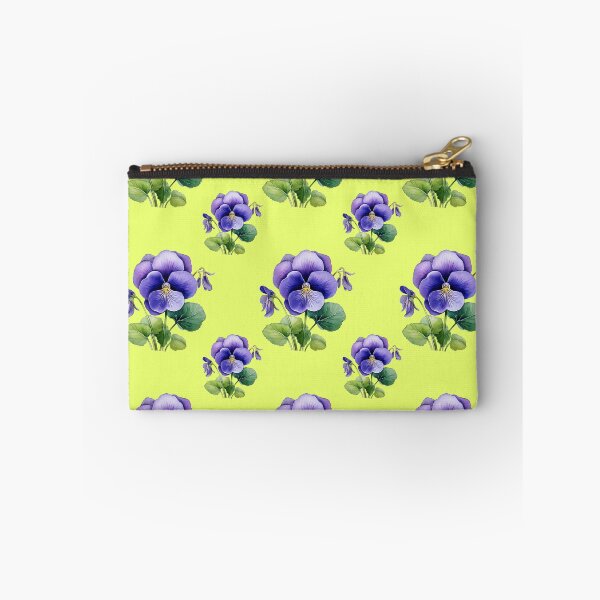 Item preview, Violet Vignettes: A delicate pattern featuring clusters of violets, symbolizing humility and faithfulness. designed and sold by Camel & Quirk.