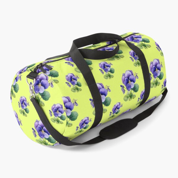 Item preview, Violet Vignettes: A delicate pattern featuring clusters of violets, symbolizing humility and faithfulness. designed and sold by Camel & Quirk.