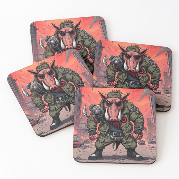 Item preview, Rebellious Wild Boar in the Sea of Flames designed and sold by RobDaHoody.