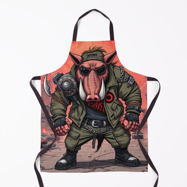 Item preview, Rebellious Wild Boar in the Sea of Flames designed and sold by RobDaHoody.