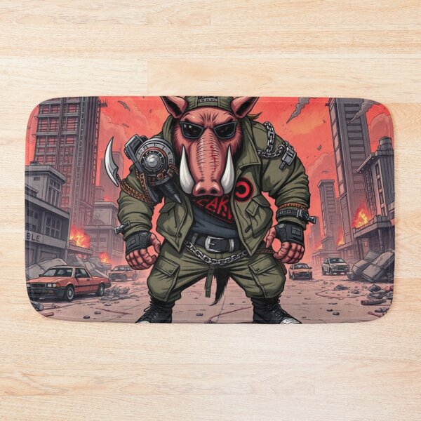 Item preview, Rebellious Wild Boar in the Sea of Flames designed and sold by RobDaHoody.