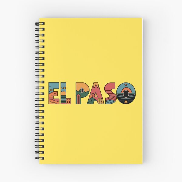 Item preview,  El Paso, Texas | Artistic Letters: Iconic Landscapes and Symbols designed and sold by CircinusStore.
