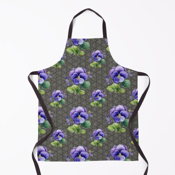 Item preview, Purple Paradise: A delicate pattern featuring clusters of violets, symbolizing humility and faithfulness. designed and sold by Grang Art Artistic Designs.