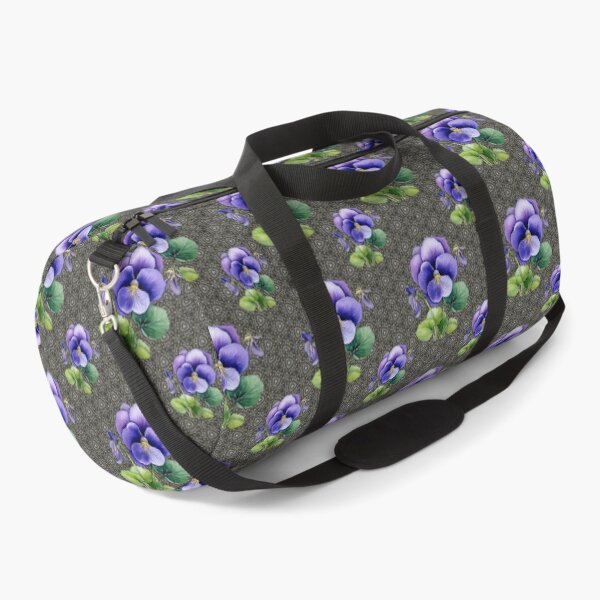 Item preview, Purple Paradise: A delicate pattern featuring clusters of violets, symbolizing humility and faithfulness. designed and sold by Camel & Quirk.