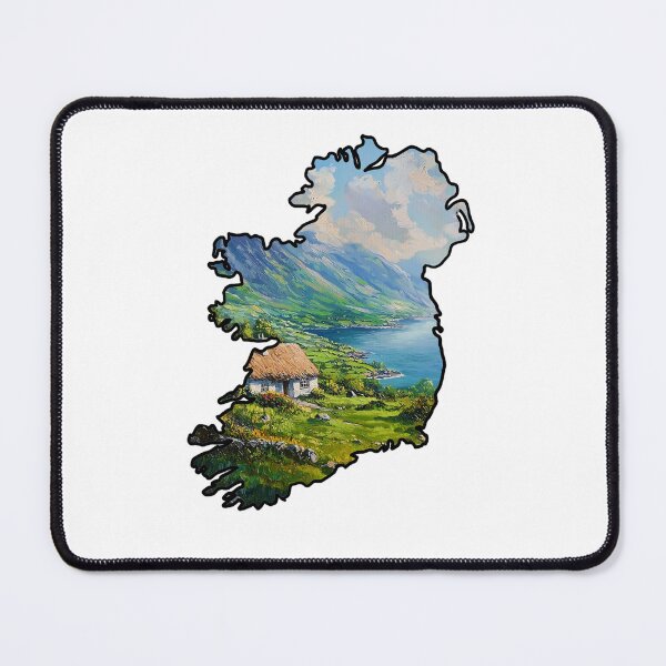 Item preview, Irish Cottage Nature Landscape Design - Ireland designed and sold by ResistNormality.